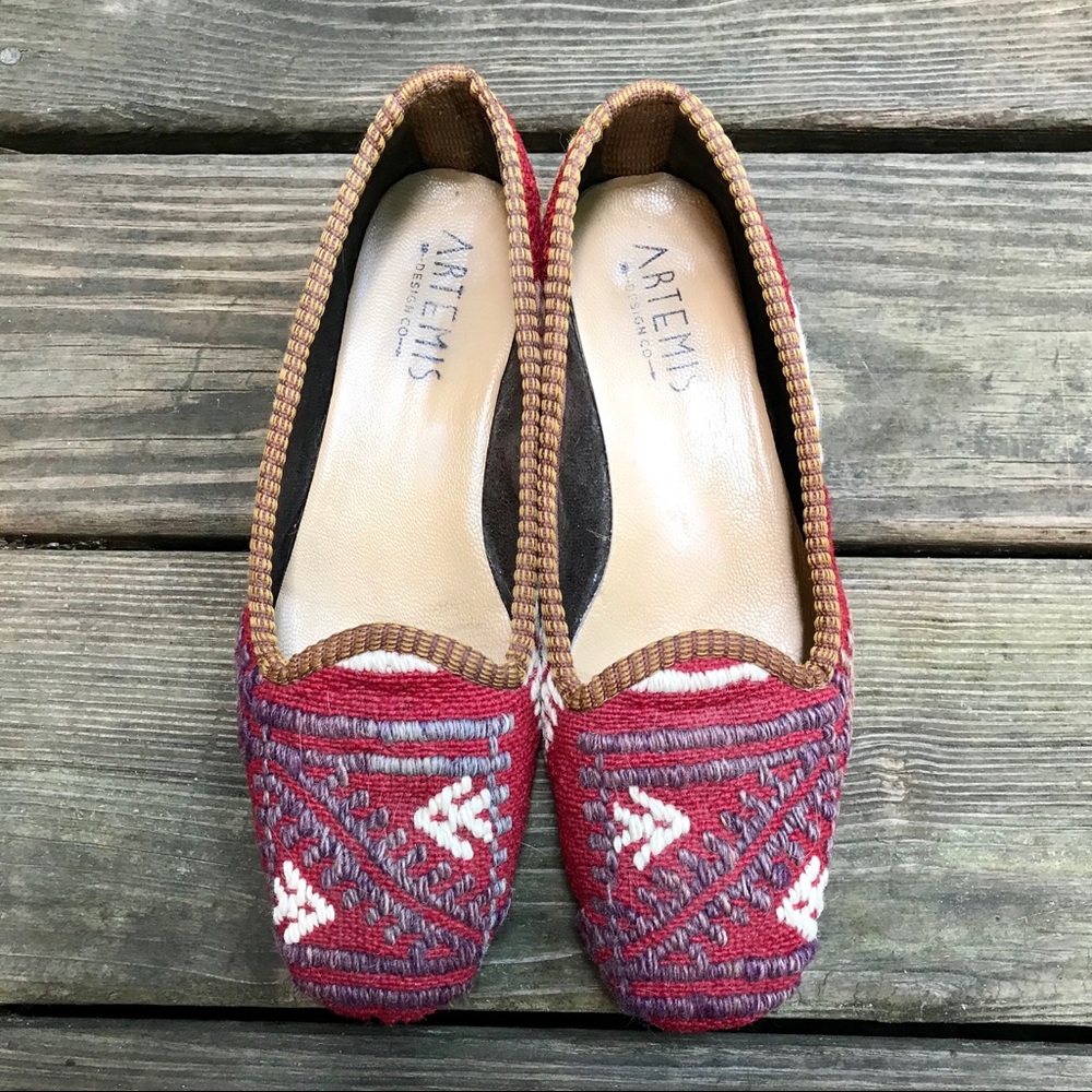 Artemis Design Co Kilim Loafers